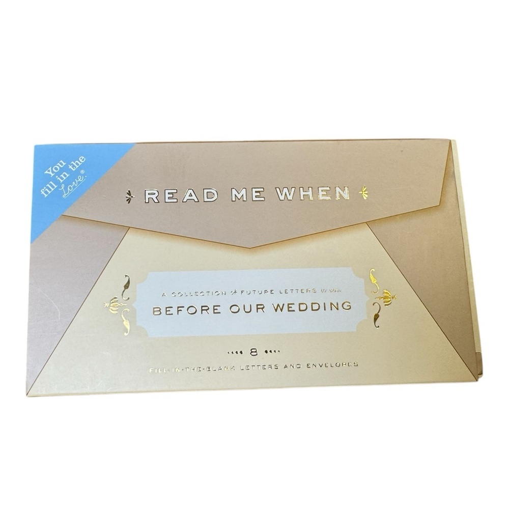💌 Knock Knock “Read Me When” Wedding Letters 💍 Before Our Big‎ Day ✨